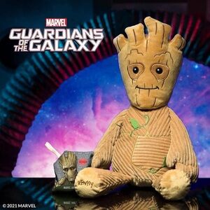 Scentsy 🌱 GROOT Buddy Doll Marvel Guardians of the Galaxy Plush Scent Pak NIB
